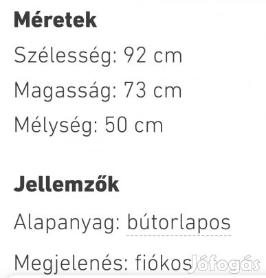 Íróasztal kis méretű 