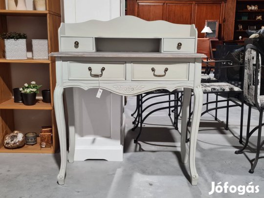 Íróasztal klasszikus stílusú felépítménnyel 104 cm