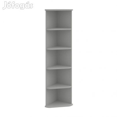 Irodai polcos sarokszekrény Strong SR5 szürke