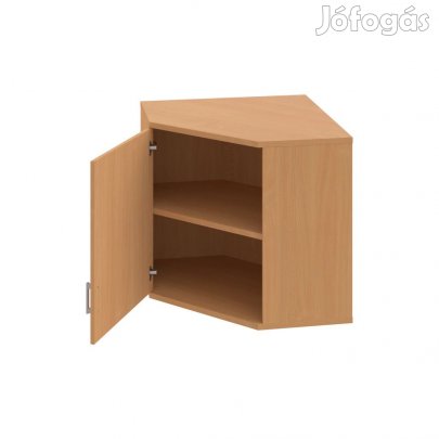 Irodai polcos sarokszekrény Strong SRV2 01LH bükk
