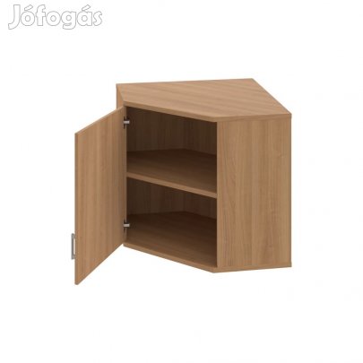 Irodai polcos sarokszekrény Strong SRV2 01LH meggy