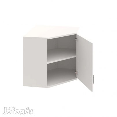 Irodai polcos sarokszekrény Strong SRV2 01PH fehér