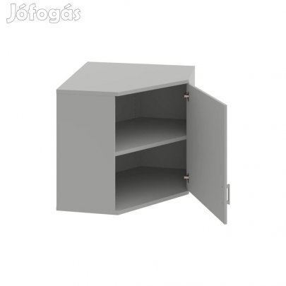 Irodai polcos sarokszekrény Strong SRV2 01PH szürke