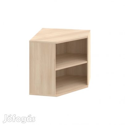 Irodai polcos sarokszekrény Strong SRV2 akác