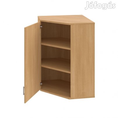 Irodai polcos sarokszekrény Strong SRV3 01LH tölgy
