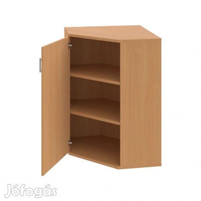 Irodai polcos sarokszekrény Strong SRV3 01L bükk