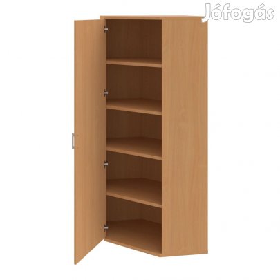 Irodai polcos sarokszekrény Strong SRV5 01L bükk