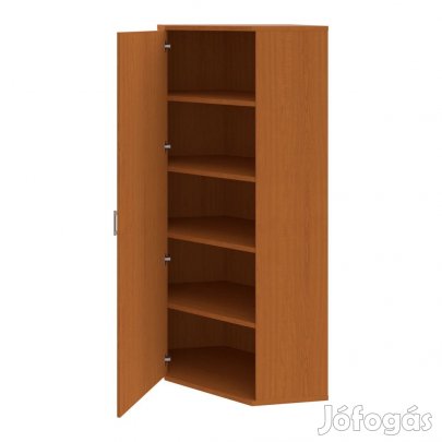 Irodai polcos sarokszekrény Strong SRV5 01L cseresznye