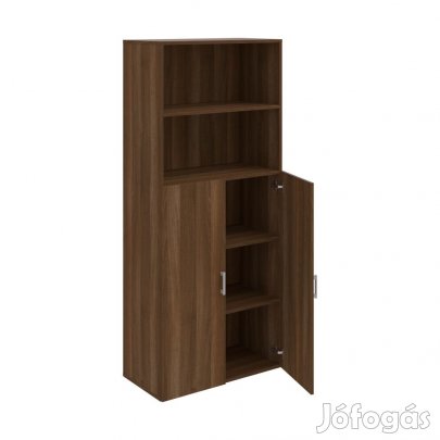 Irodai polcos szekrény Drive D5 8004 dió