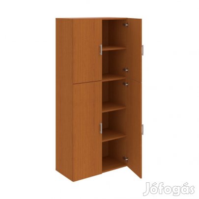 Irodai polcos szekrény Drive D5 8006 cseresznye