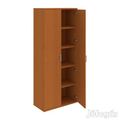 Irodai polcos szekrény Strong S5 8000 cseresznye