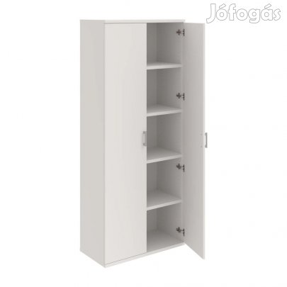 Irodai polcos szekrény Strong S5 8000 fehér