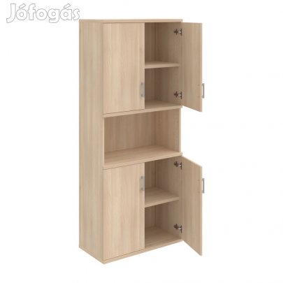 Irodai polcos szekrény Strong S5 8005 akác