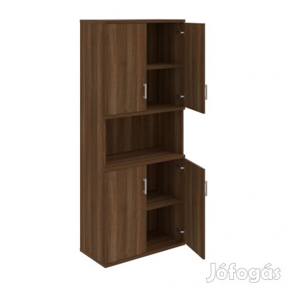 Irodai polcos szekrény Strong S5 8005 dió