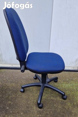 Irodai szék - kék - szövet - forgószék