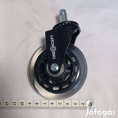 Irodai székhez, parkettavédős kerék, új, 5 db, dobozban