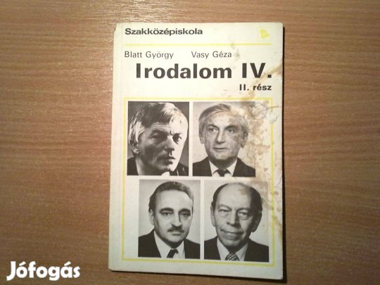 Irodalom A szakközépiskola IV. osztály II. rész (Ideiglenes tankönyv