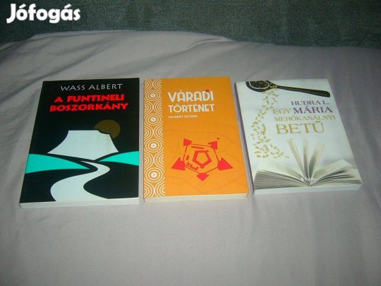 Irodalom - Wass Albert, Hilgert István, Hudra L. Mária 3 db