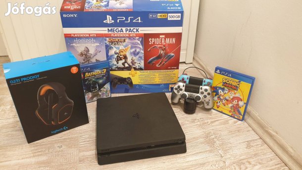 Irodánkban 35 játék + Playstation 4 Slim / ps4 slim +garancia