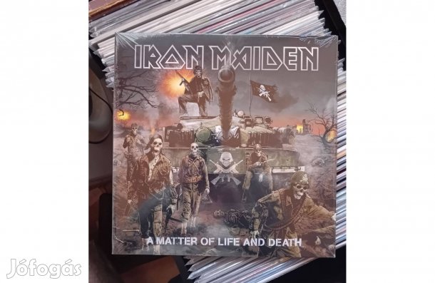 Iron Maiden - A Matter of Life and Death Dupla Bakelit Lemez LP Bonta