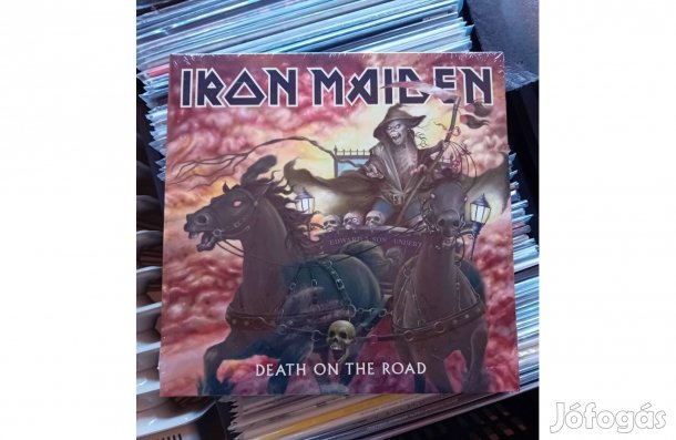 Iron Maiden - Death On The Road Dupla Bakelit Lemez LP Bontatlan