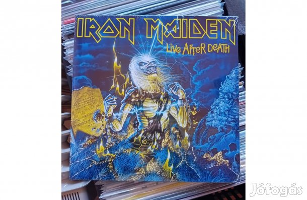 Iron Maiden - Live After Death Dupla Bakelit Lemez LP Bontatlan