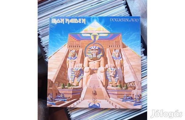 Iron Maiden - Powerslave Bakelit Lemez LP Bontatlan
