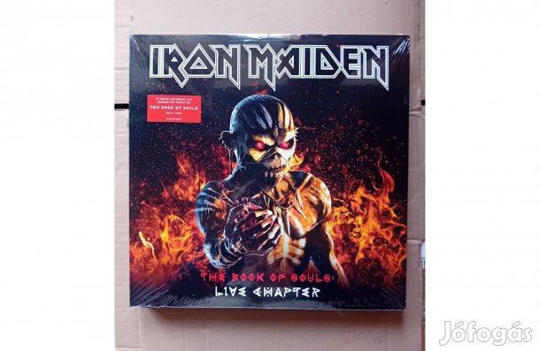 Iron Maiden - The Book Of Souls: Live Chapter Tripla Bakelit Lemez LP