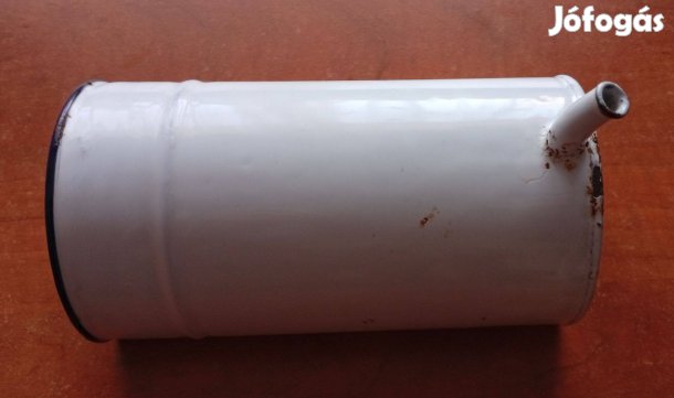 Irrigátor (retro), 1 l-es kék-fehér, zománcozott (Kőbánya)