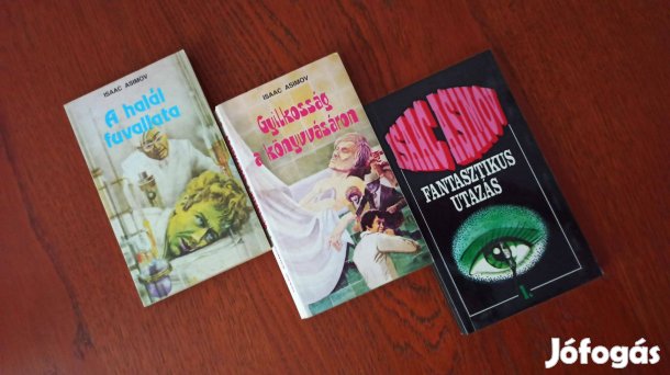 Isaac Asimov könyvcsomag / 3 db könyv