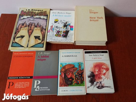 Isaac Bashevis Singer könyvcsomag / 7 db könyv