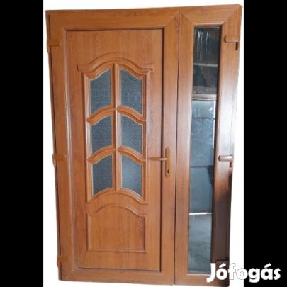 Isabella  Aranytölgy  Műanyag bejárati ajtó  138×208 - NYITHATÓ OL