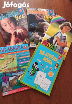 Iskolás Boa és más magazinok / 5 lap 1.800.-