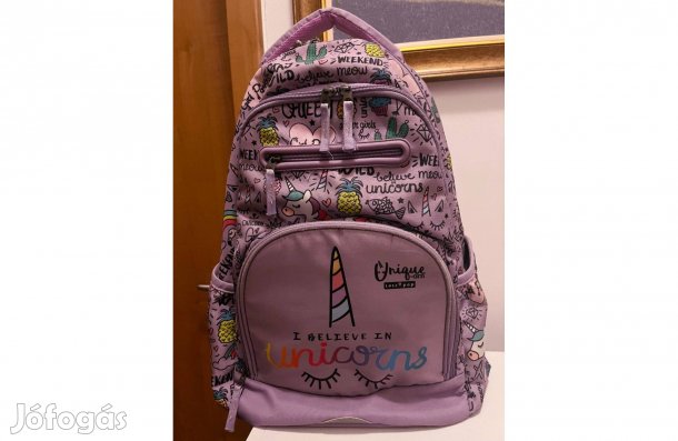 Iskolatáska, unicornisos