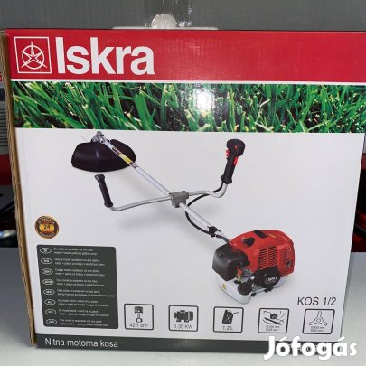 Iskra Benzinmotoros fűkasza Benzines fűkasza 42,7cm3