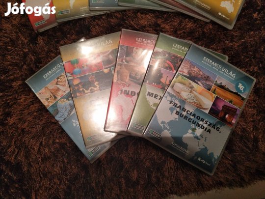 Ismeret terjesztő Ezer Arcú Világ DVD-sorozat eledó!