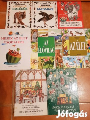 Ismeretterjesztő-és mesekönyvek