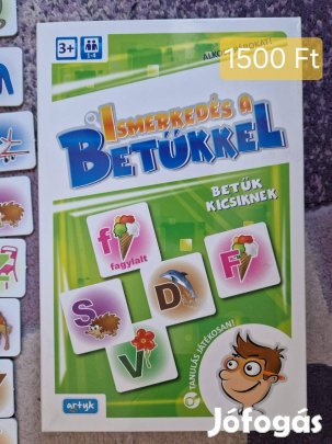 Ismerkedés a betűkkel