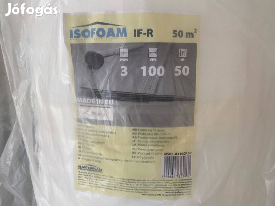 Isofoam IF-R 3mm parketta alátét fólia (50 m/tekercs)