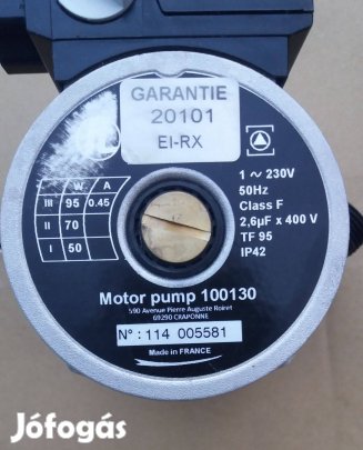 Isotherm motor pump 100130 kazán keringető szivattyú