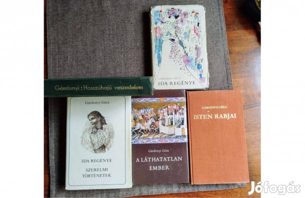 Isten Rabjai Ida regénye,A láthatatlan ember,Egri csillagok Gárdonyi G