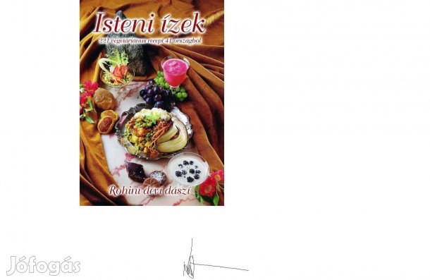 Isteni ízek szakácskönyv, 221 vegetáriánus recept, új