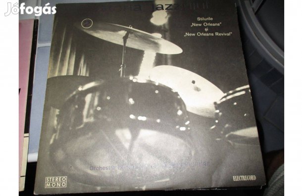 Istoria Jazzului A jazz története 3db sorozat bakelit hanglemez eladó