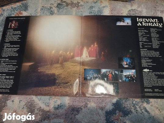 István a Király dupla bakelit lemez 