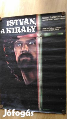 István a Király retro film plakát 