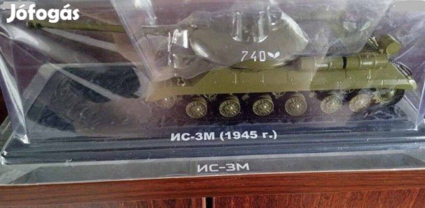 Isz 3M "Nasi Tanki" tank kisauto modell 1/43 Eladó