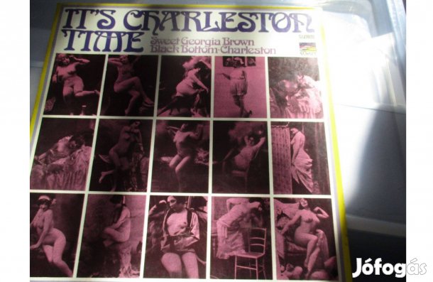 It's Charleston time bakelit hanglemez eladó