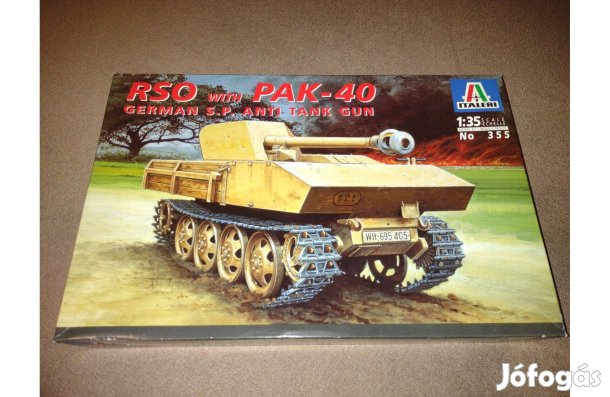 Italeri modell RSO with PAK 40