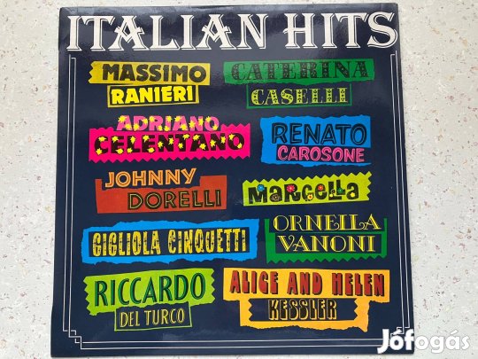 Italian Hits, nagy olasz slágerek LP