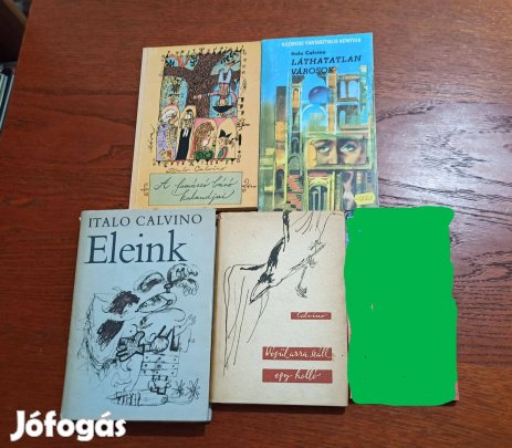 Italo Calvino könyvcsomag / 5 db könyv